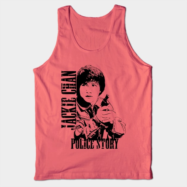 Jackie Chan Police Story Tank Top by Genbu